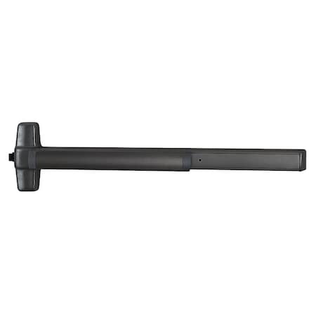 Von Duprin Grade 1 Mortise Exit Device, Wide Stile Pushpad, 48-in, Exit Only, Less Trim, Hex Key Dogging, Black 9875EO 4 315